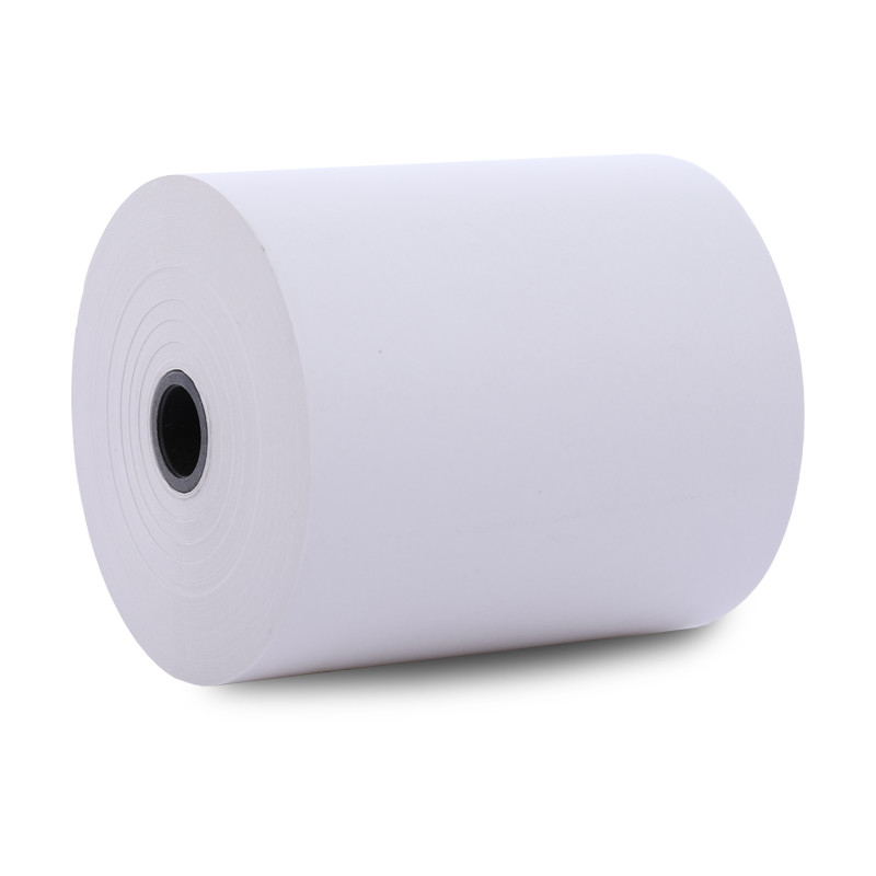 Rollo de papel térmico blanco 80x80